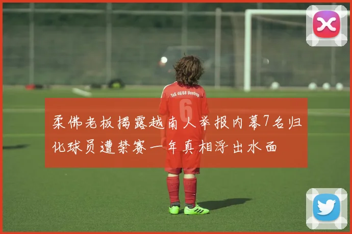 柔佛老板揭露越南人举报内幕7名归化球员遭禁赛一年真相浮出水面